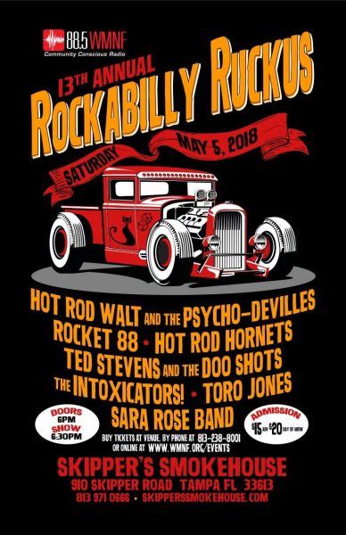 WMNF's 13th Annual Rockabilly Ruckus - WMNF 88.5 FM