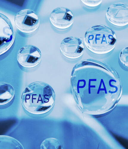 PFAS in water illustration