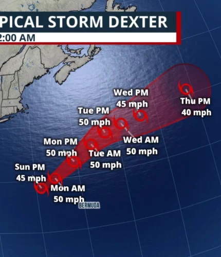 Tropical Storm Dexter FPREN