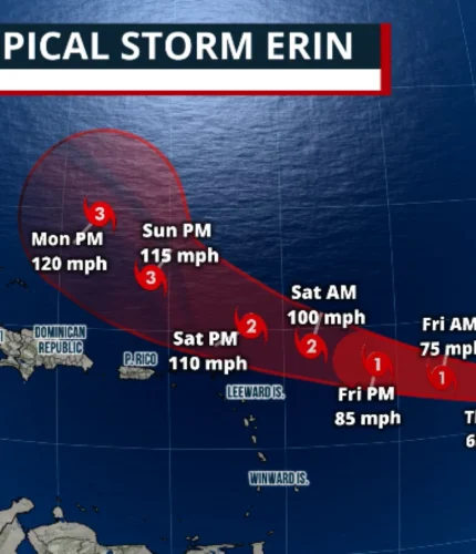 Tropical Storm Erin hurricane FPREN