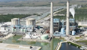 Florida Power & Light’s aging Turkey Point nuclear plant (Miami-Dade County).