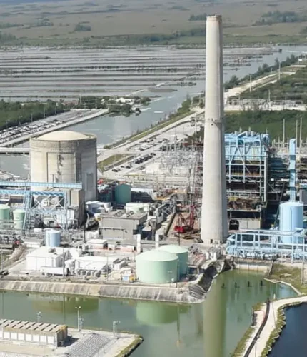 Florida Power & Light’s aging Turkey Point nuclear plant (Miami-Dade County).