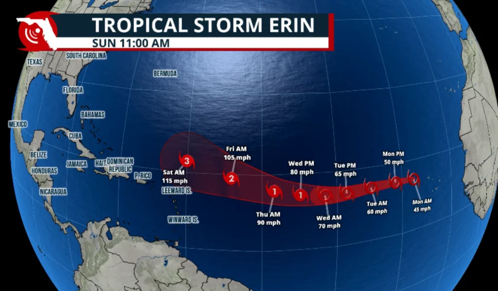 Tropical Storm Erin