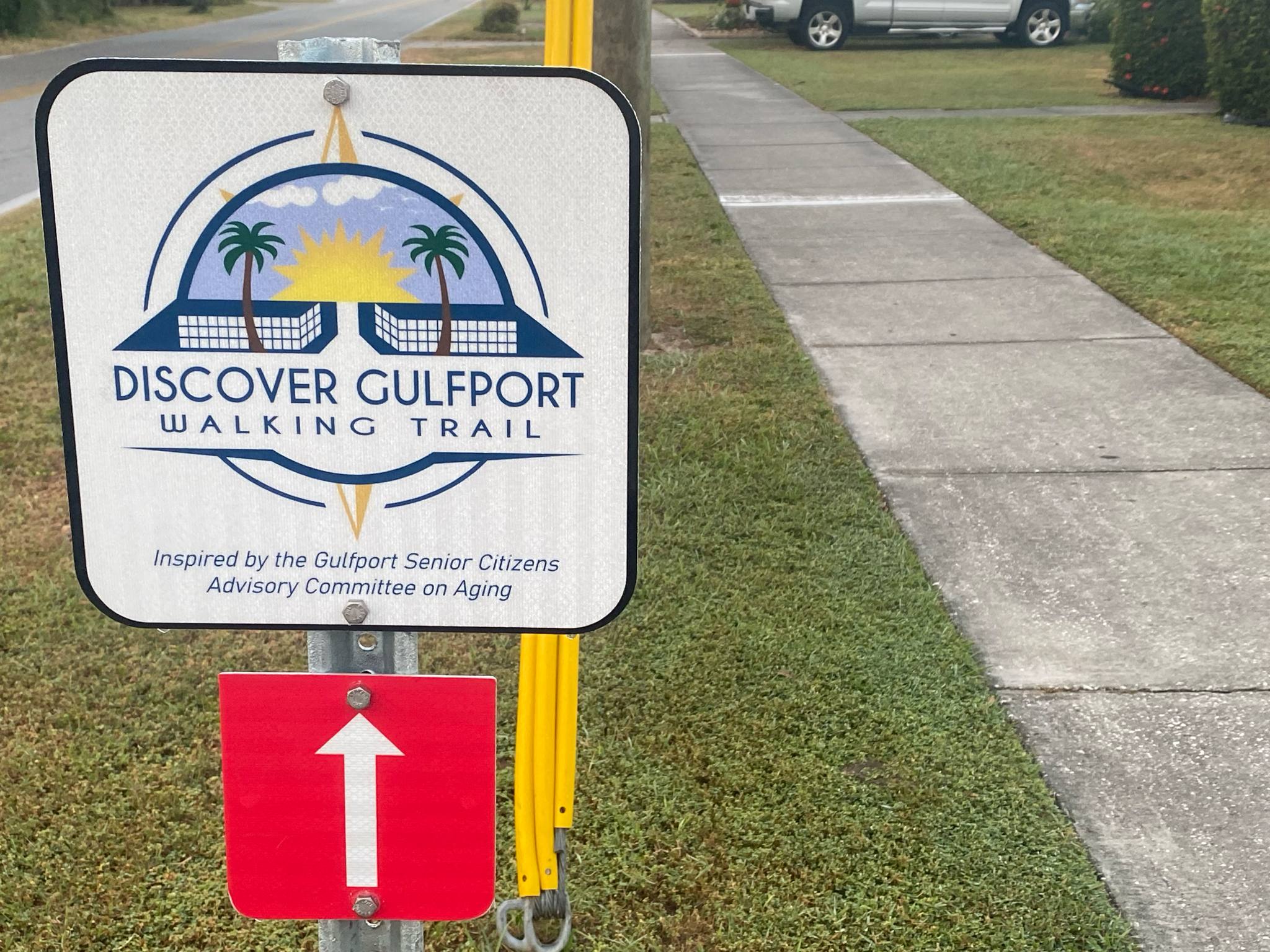 Discover Gulfport Walking Trail sign by Seán Kinane / WMNF News (Nov. 2025).