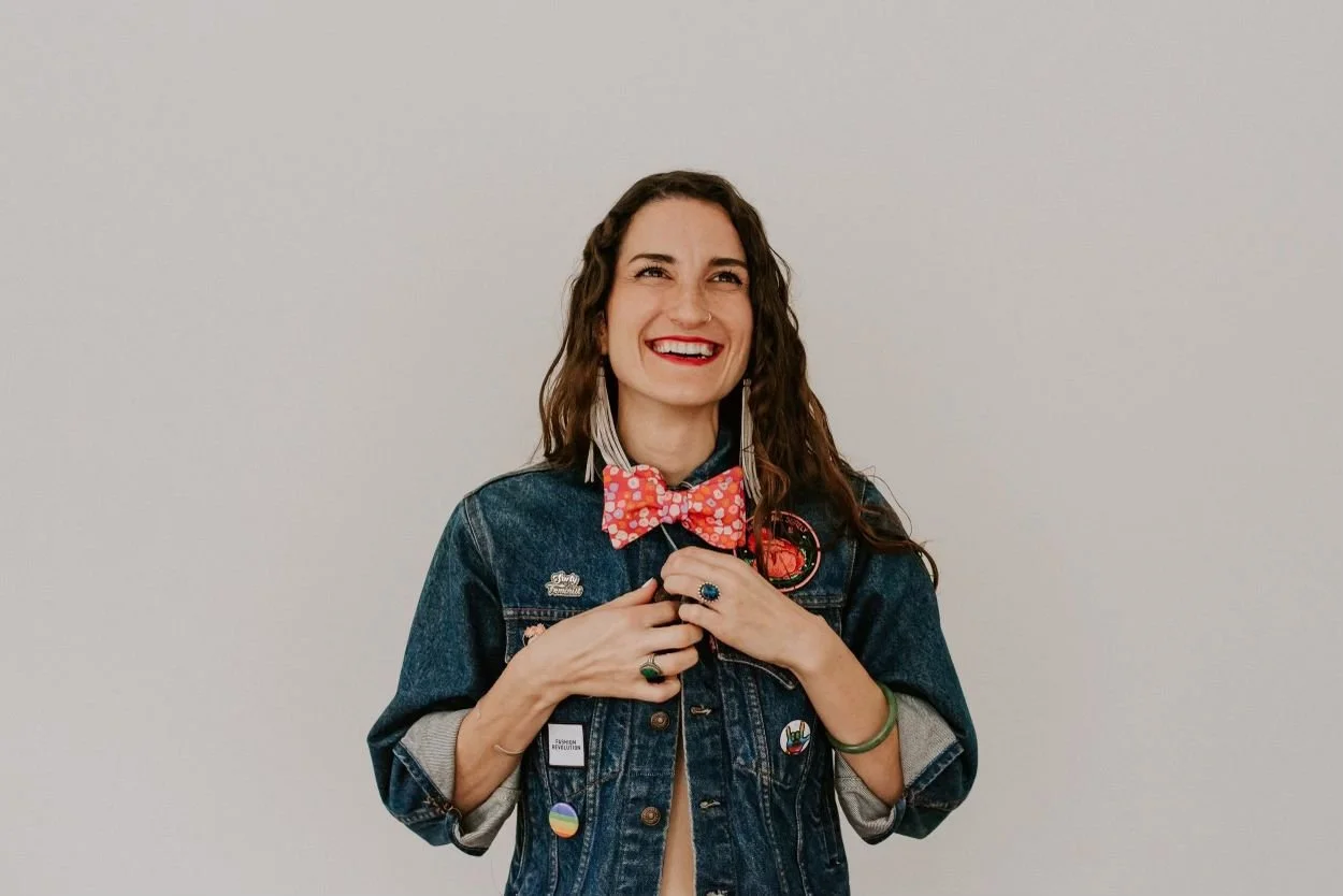 Recycling and composting textiles with Ericka Leigh episode artwork