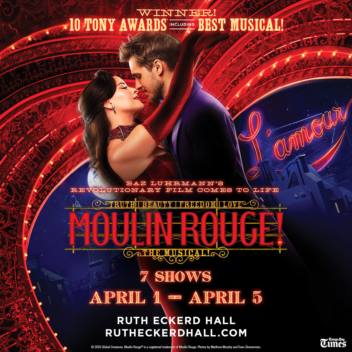 Moulin Rouge! The Musical - WMNF 88.5 FM