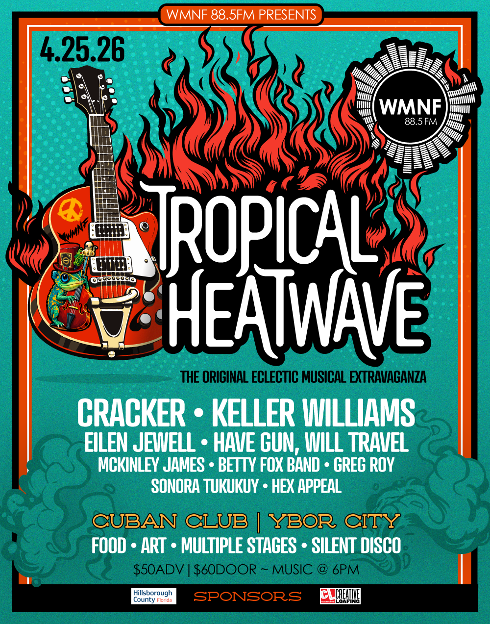 Tropical Heatwave 2026! - WMNF 88.5 FM