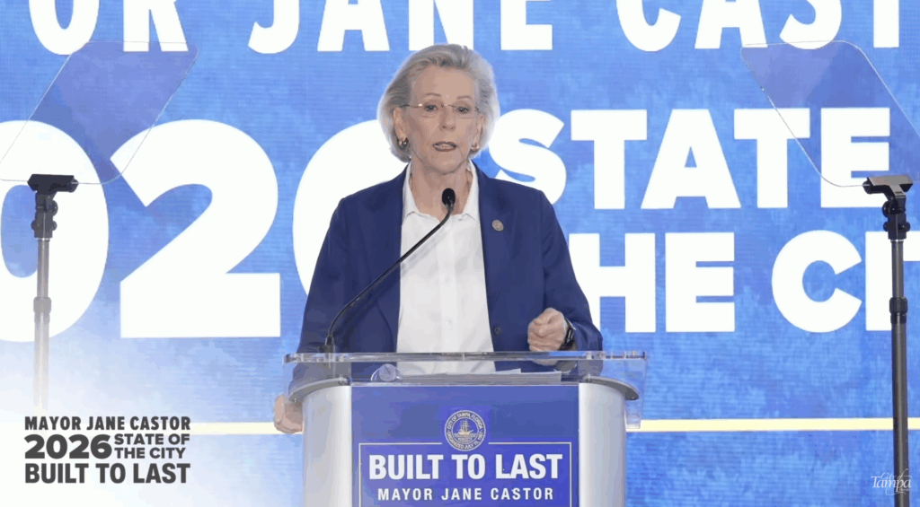 Tampa Mayor Jane Castor speaks on the state of the city - WMNF 88.5 FM