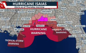 The first Atlantic hurricane of 2026 threatens the Florida Panhandle